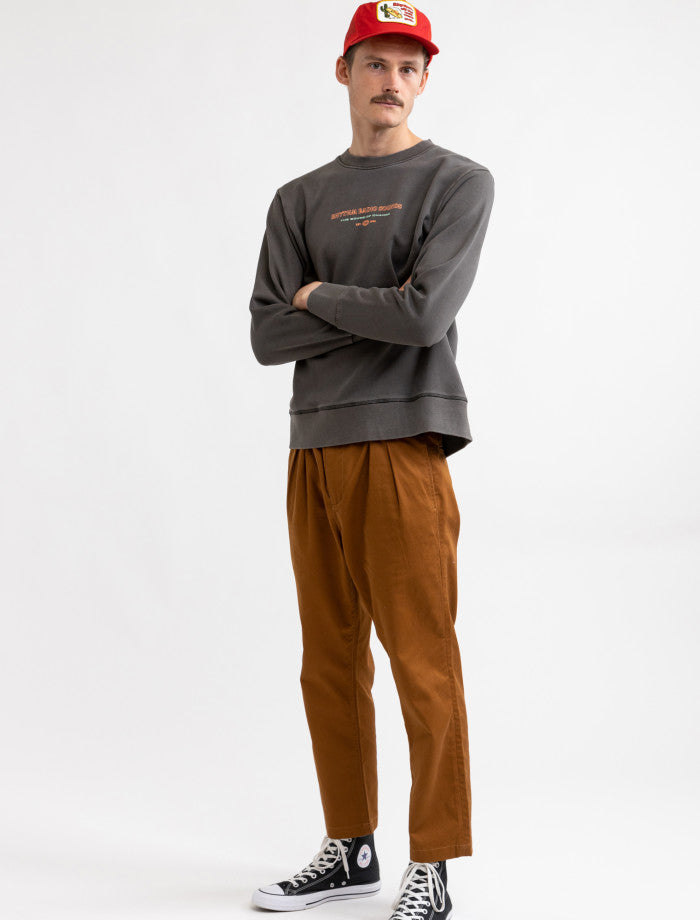 Polerón Hombre Transit Vintage Fleece Vintage Black