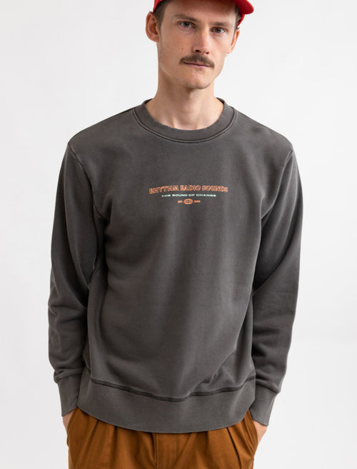 Polerón Hombre Transit Vintage Fleece Vintage Black