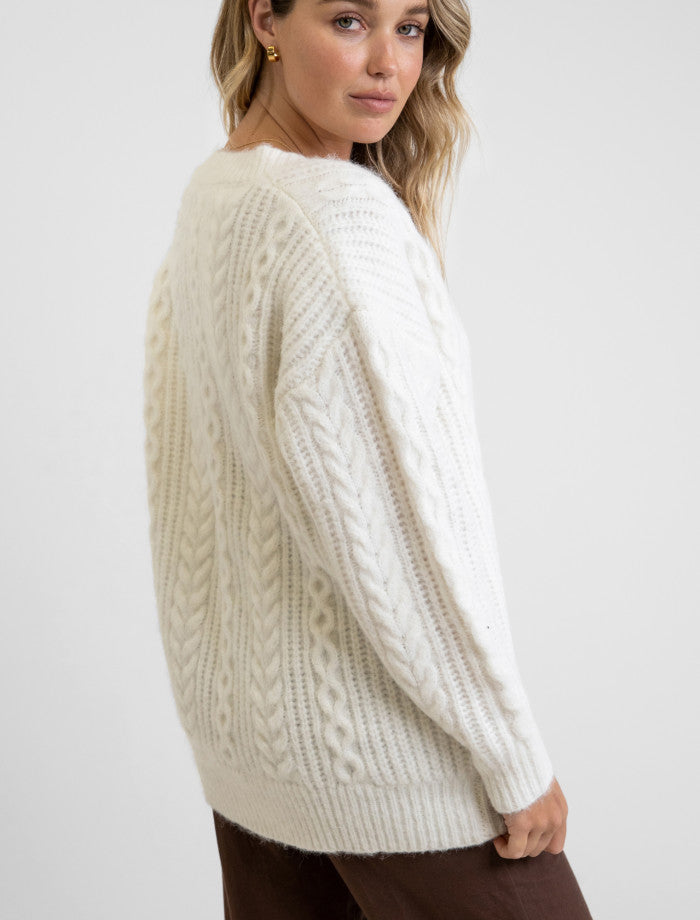 Sweater De Mujer Con Cuello En V - Lacoste - Novedades 2024